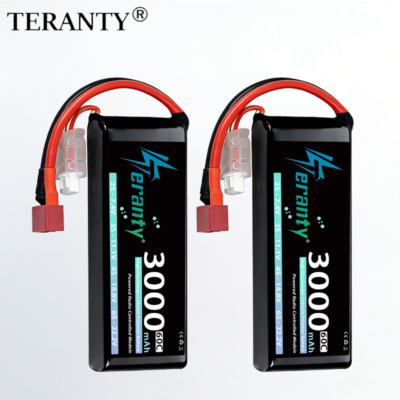 Rc Hobby Grade - TERANTY 2S 3000mAh Lipo-Akku 7,4V 60C