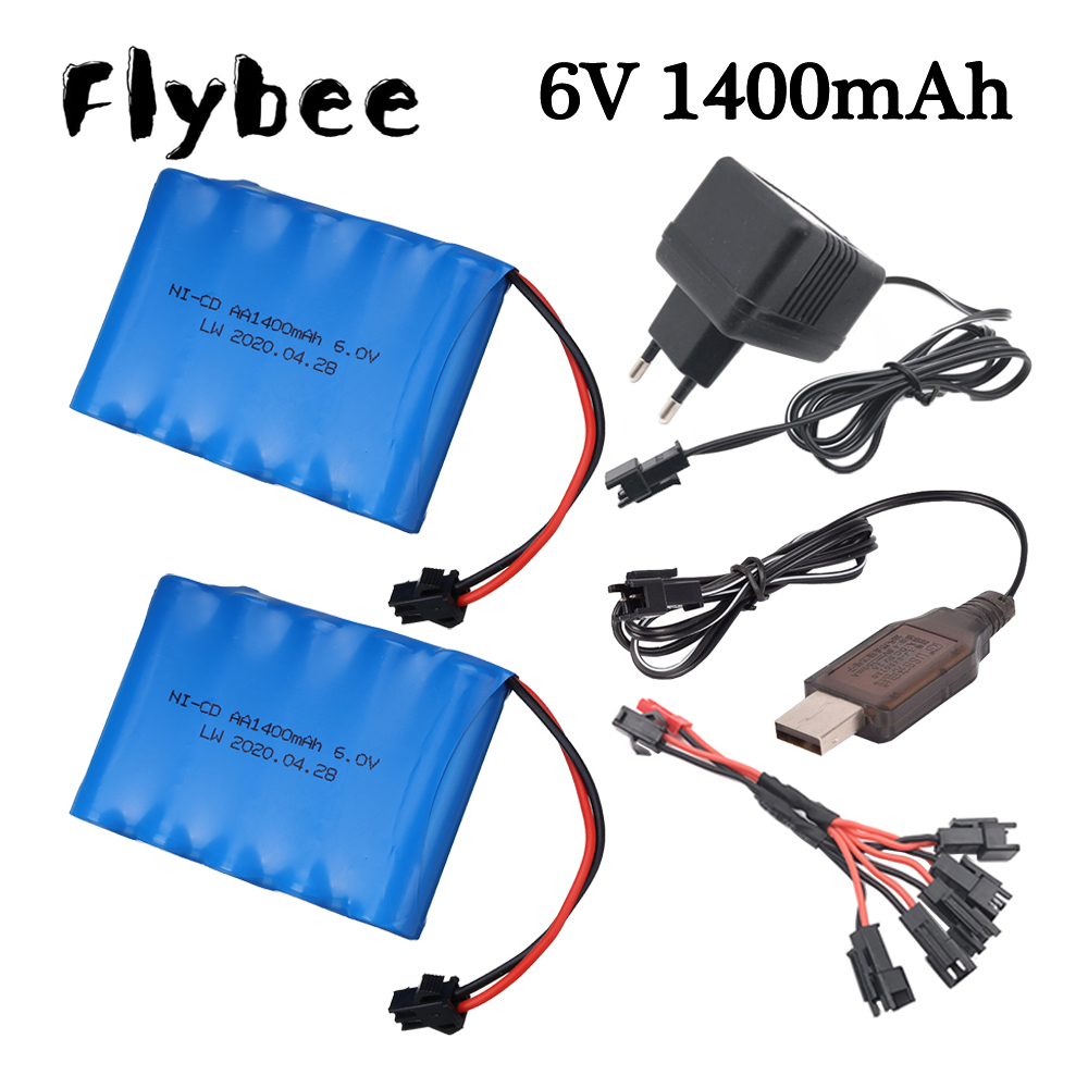 Rc Hobby Usa - 6v 1400mah nicd Batterie für rc
