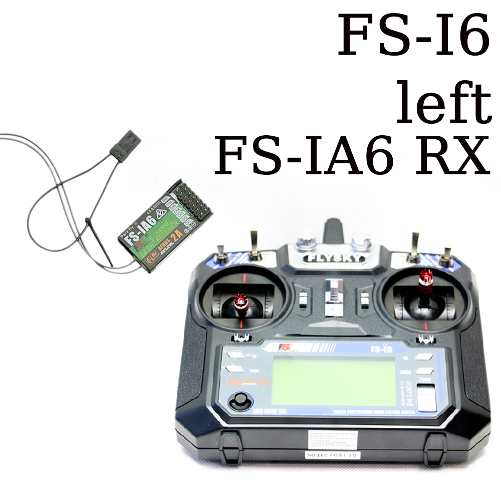 Radio Transmitter 6Ch - Flysky FS-i6 2.4G 6CH AFHDS Funksender