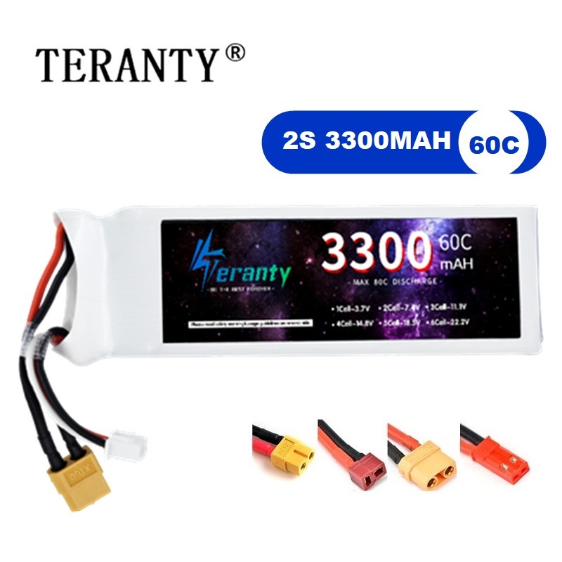 Rc Hobby Grade - 2S 7,4 V LiPo Batterie 3300mAh