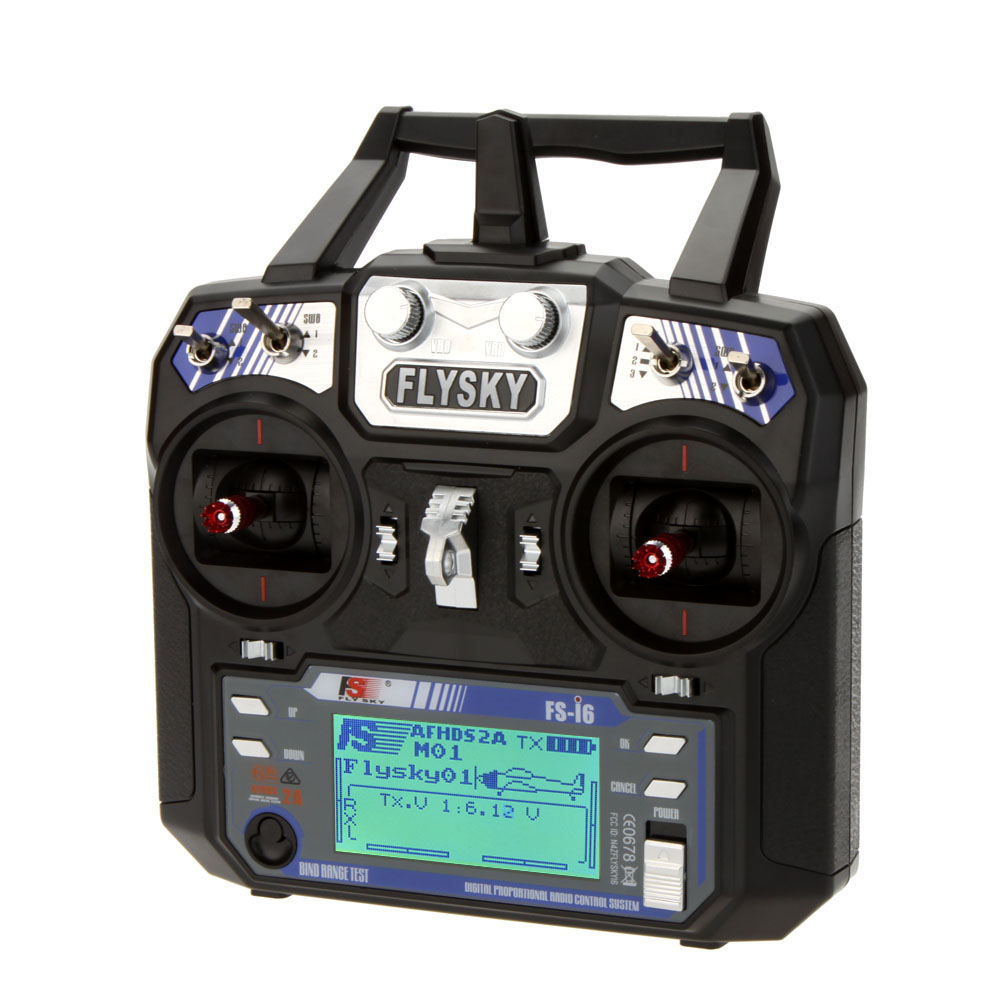 Radio Transmitter 6Ch - Flysky FS-i6 6ch 2,4g afhds 2a