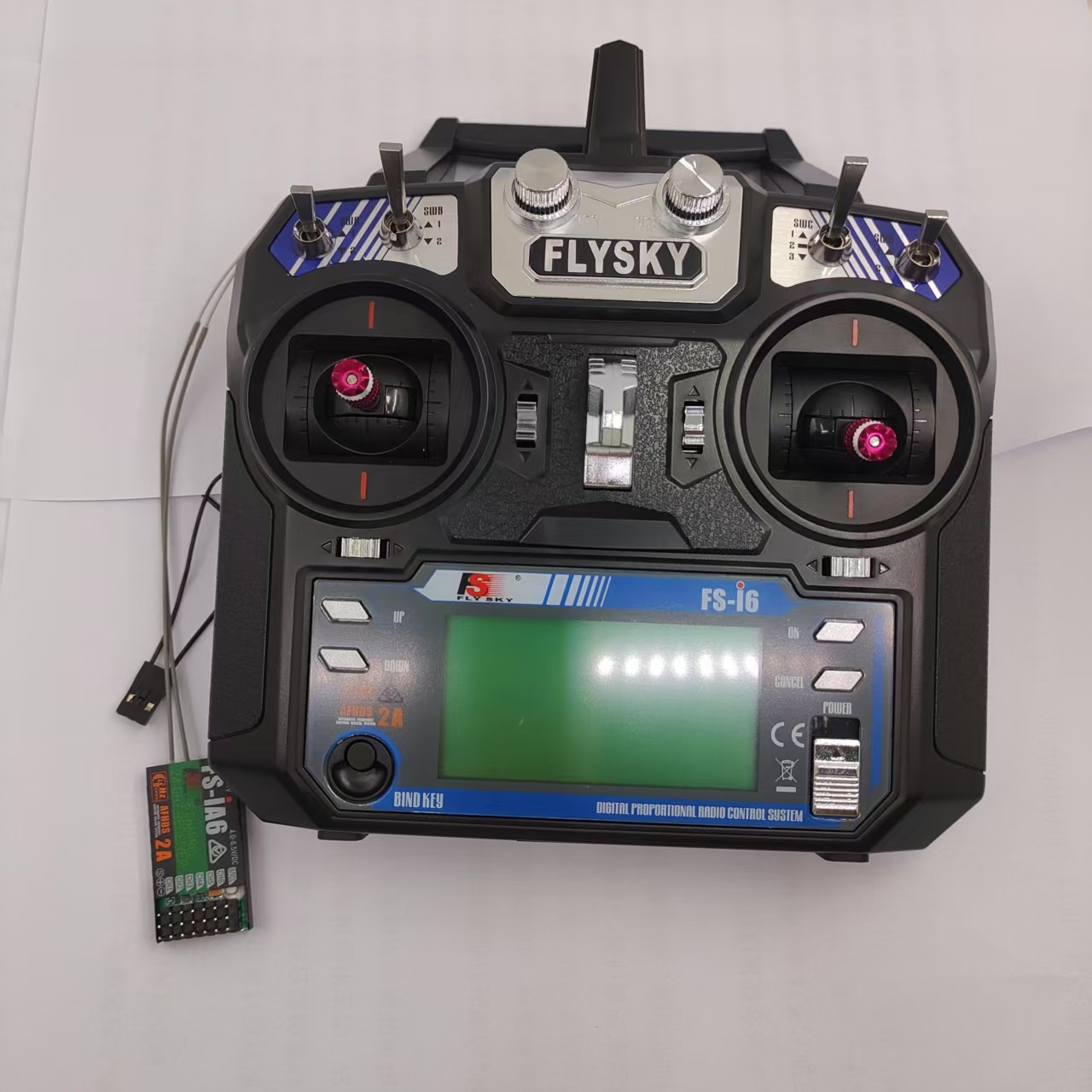 Radio Transmitter 6Ch - FLYSKY FS-i6 I6 2,4G 6CH AFHDS