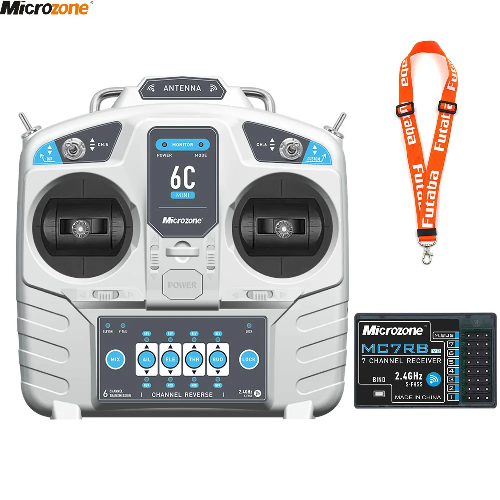 Radio Transmitter 6Ch - Mikrozone mc6c mini v2 2,4g 6ch