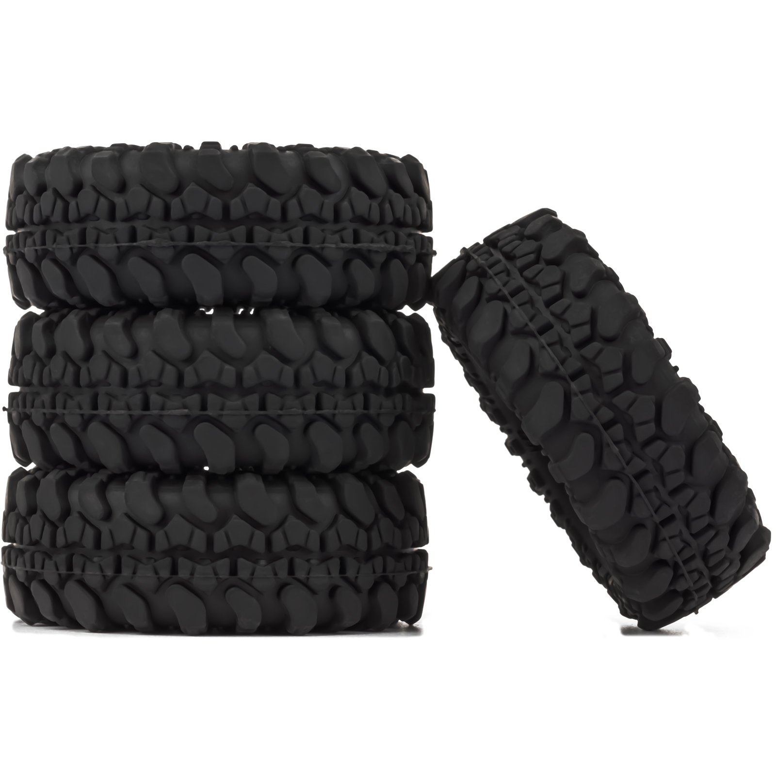 Wheel Rim Rc - 4 Stück 1,0-Zoll Beadlock-Felgen & Reifen