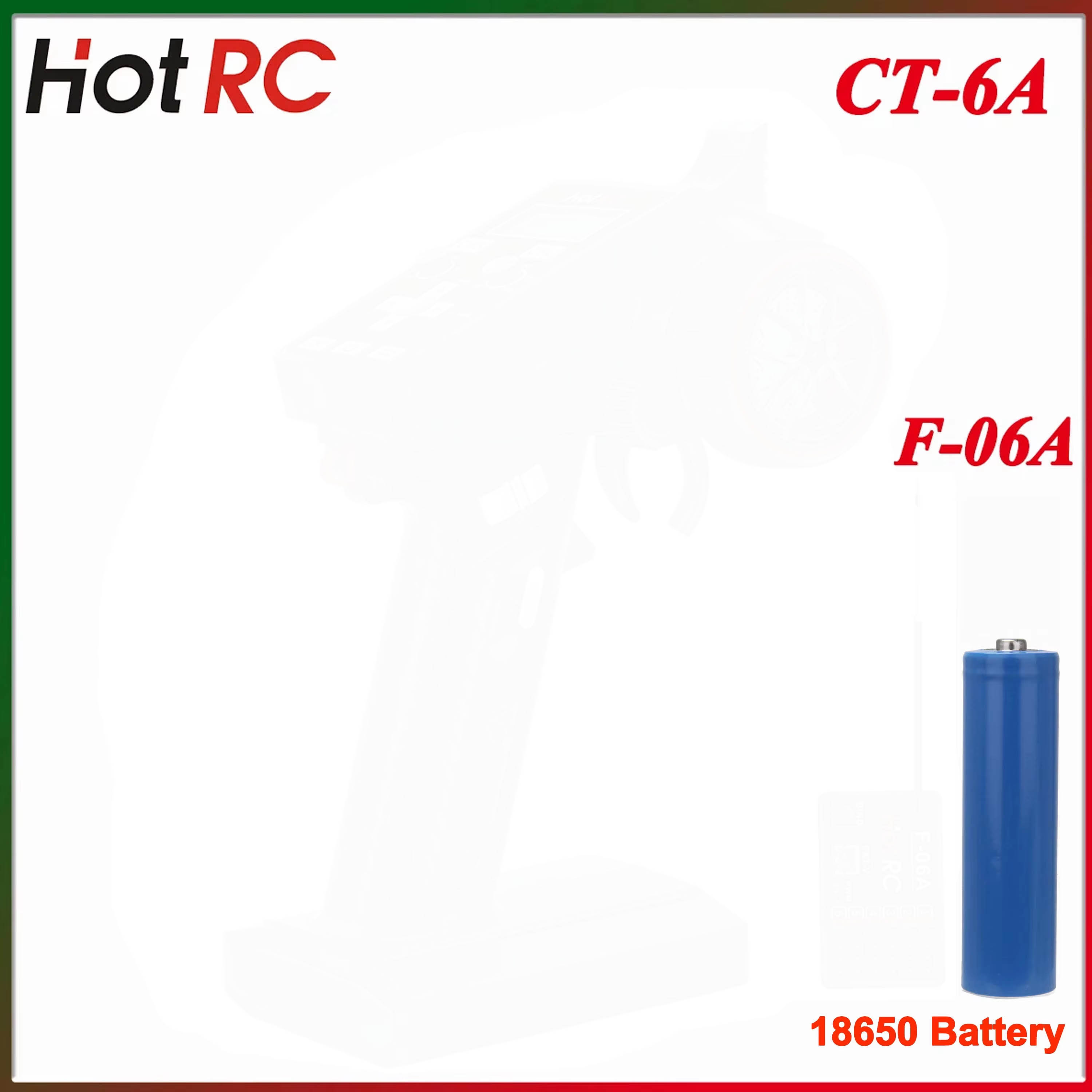 HotRC CT-6A 2,4G 6-Kanal Einha – Radio Transmitter 6Ch Bewertung und Preis
