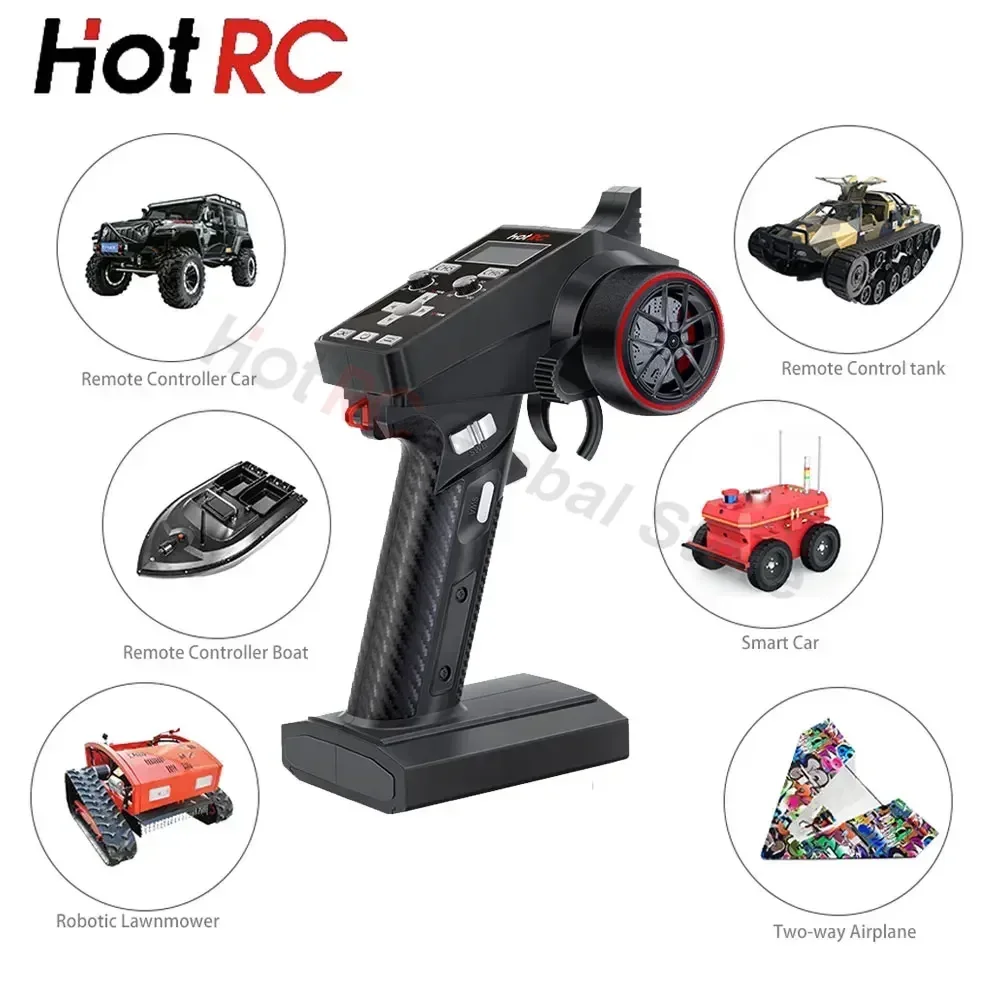 HotRC CT-6A 2,4G 6-Kanal Einha – Radio Transmitter 6Ch Bewertung und Preis