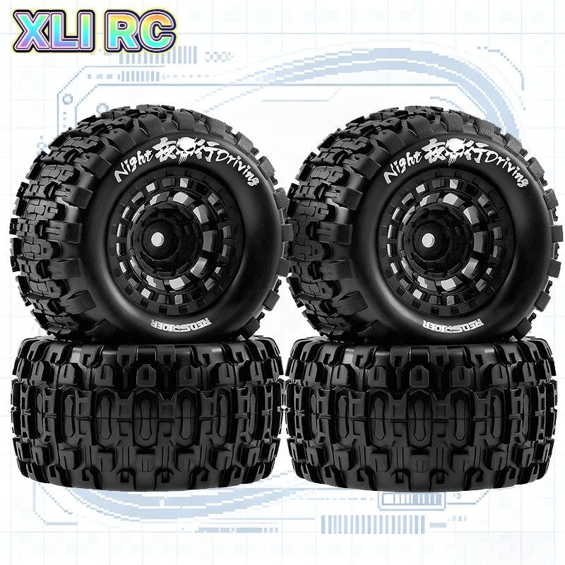 4 Stück 1/18 RC Crawler Gummir – Wheel Rim Rc Bewertung und Preis