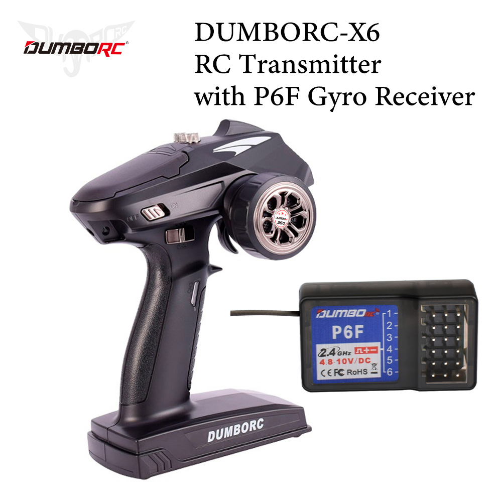 DUMBORC X6P 6CH 2,4G RC Radio  – Radio Transmitter 6Ch Bewertung und Preis