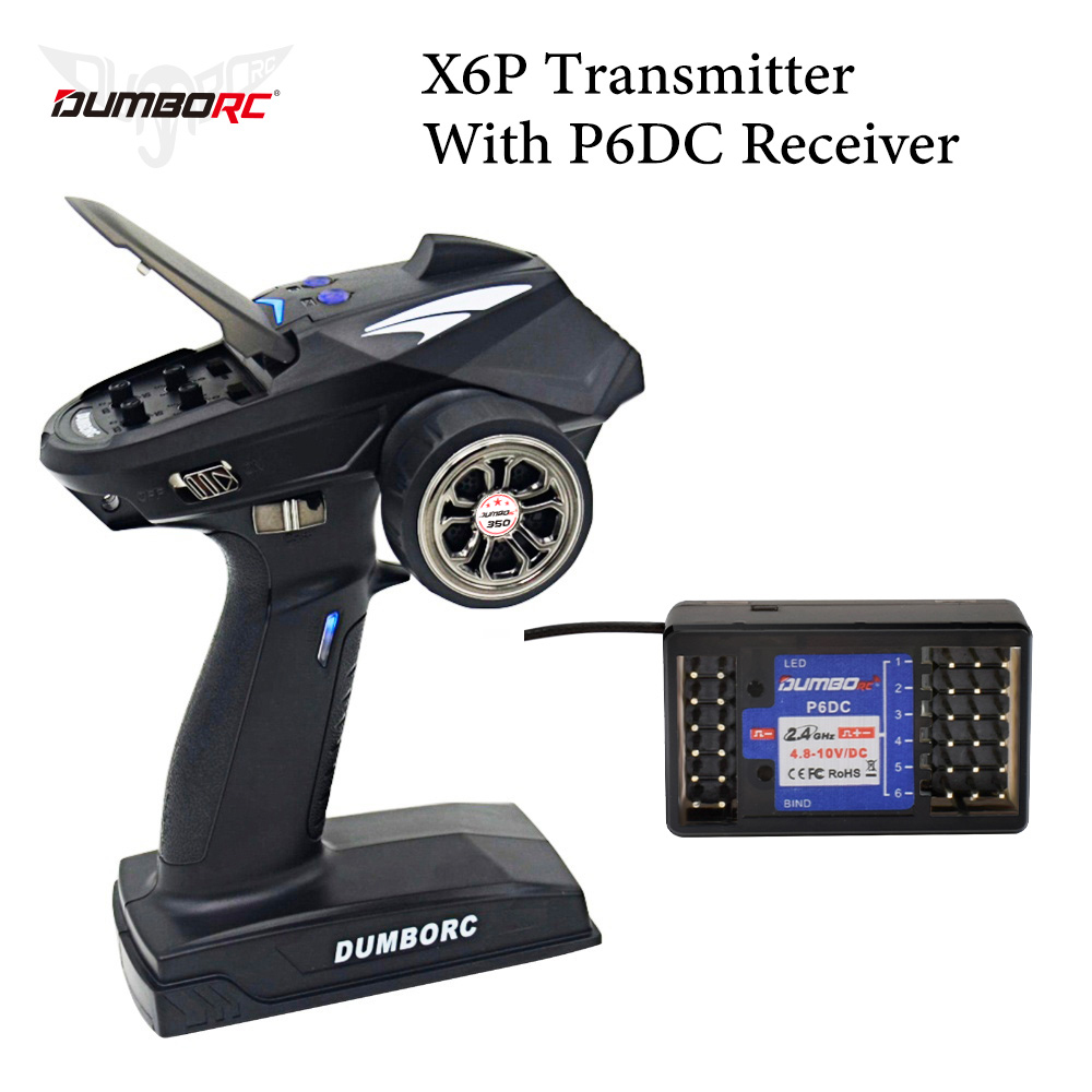 DUMBORC X6P 6CH 2,4G RC Radio  – Radio Transmitter 6Ch Bewertung und Preis