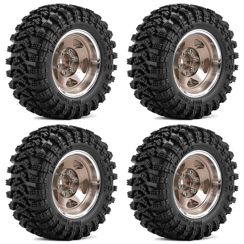 1,9 Zoll Beadlock-Räder Felgen – Wheel Rim Rc Bewertung und Preis