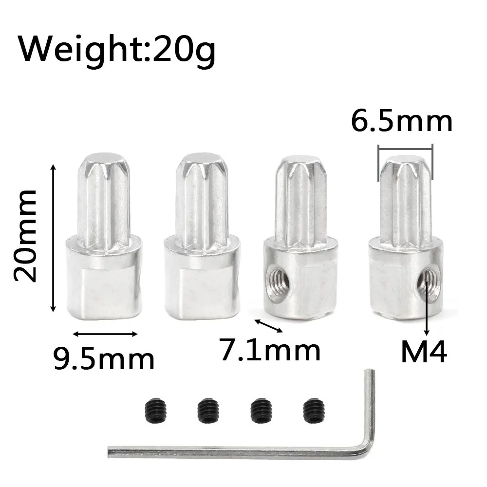 4-teiliges Metall-Mittelantrie – Rc Hobby Usa Bewertung und Preis