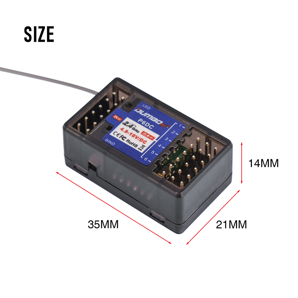 DUMBORC X6P 6CH 2.4G RC Funkfe – Radio Transmitter 6Ch Bewertung und Preis