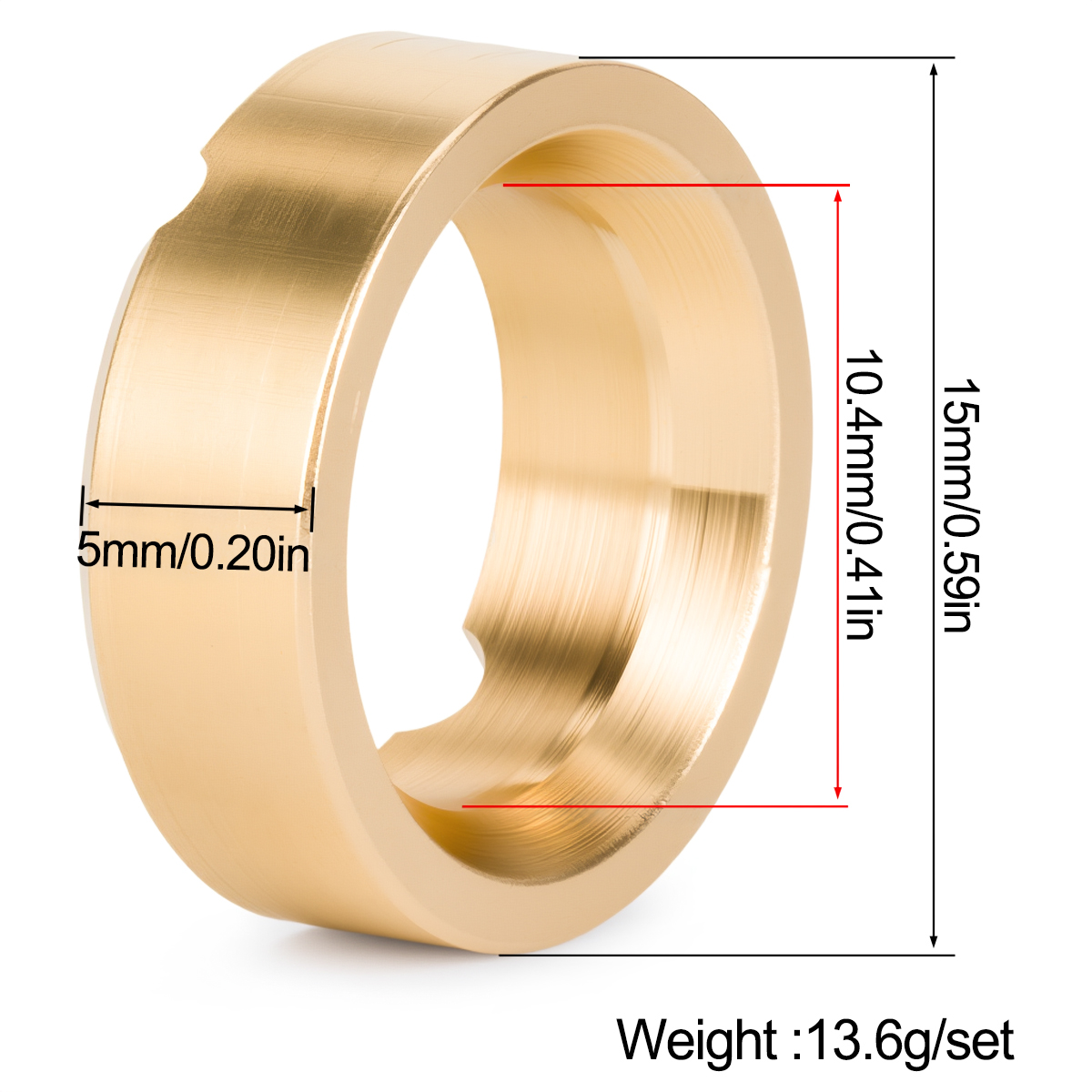 4 Stück Messing-Radgewichte Pa – Wheel Rim Rc Bewertung und Preis