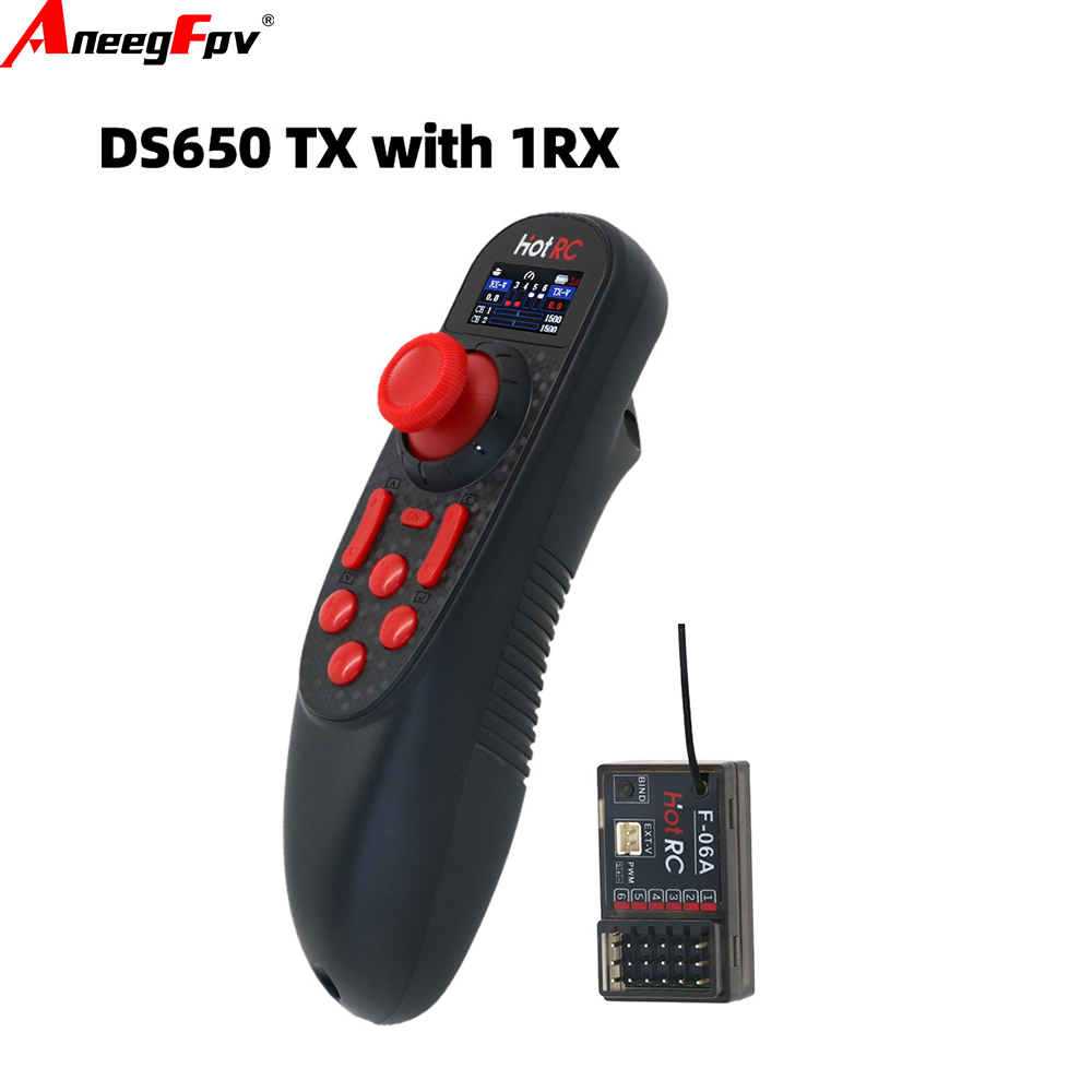 HOTRC Hot RC DS-650 DS 650 6-K – Radio Transmitter 6Ch Bewertung und Preis