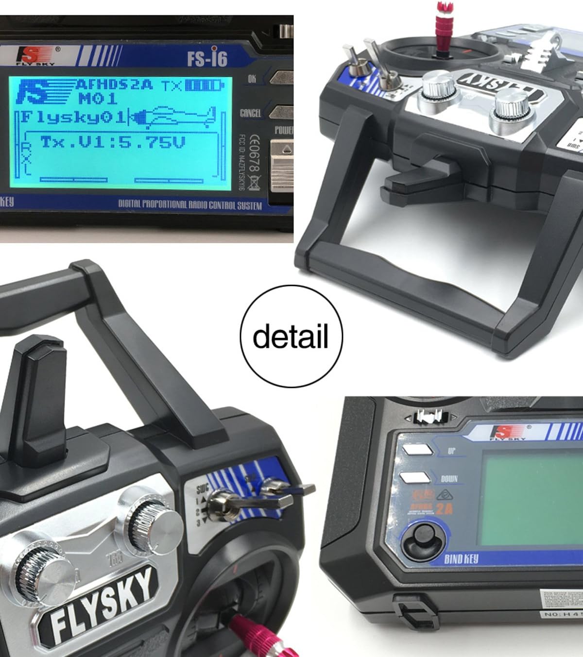 FS-i6 6-Kanal 2,4GHz AFHDS2A F – Radio Transmitter 6Ch Bewertung und Preis