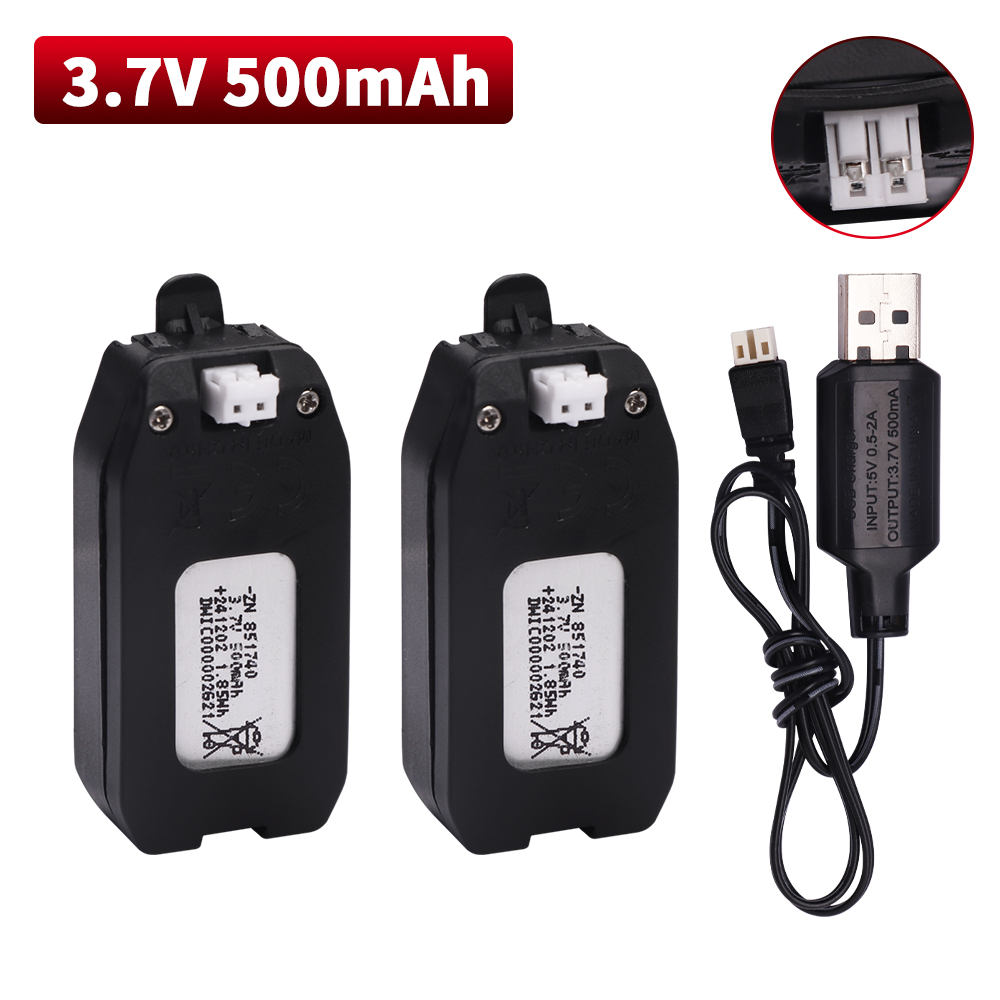 3,7 V 500 mAh Lithium-Batterie – Eachine Drone E010 Bewertung und Preis