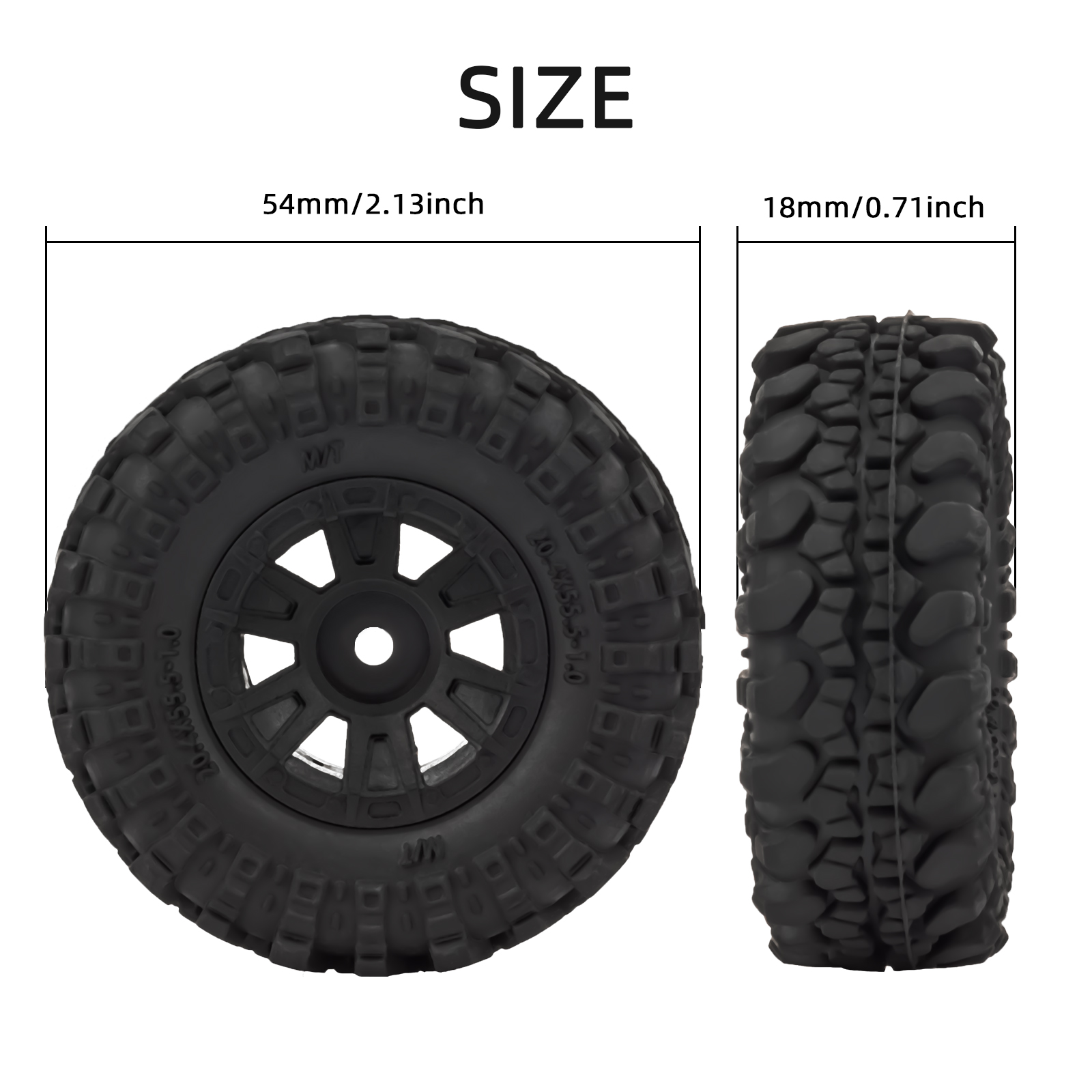 4 Stück 1,0-Zoll Beadlock-Felg – Wheel Rim Rc Bewertung und Preis