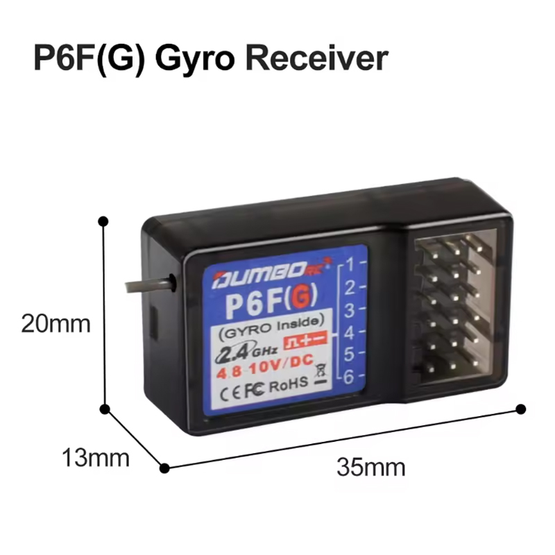 DUMBORC P6F/P6FG/P6DC/P6DCG 2, – Radio Transmitter 6Ch Bewertung und Preis